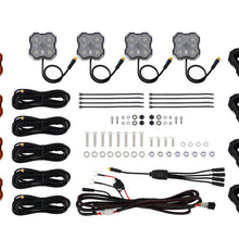 Diode Dyamics Roof Rack Scene Light Dual Color - Red/White - Kit