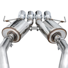 AWE Touring Edition Axleback Exhaust for C7 Corvette Stingray / Z51 / Grand Sport / Z06 / ZR1 -- Chrome Silver Tips (includes AWE AFM valve simulators) - 3015-42133