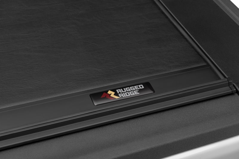 Rugged Ridge Armis Retractable Locking Bed Cvr W/O Trail Rails 20-21 Jeep Gladiator Jt - 13550.34