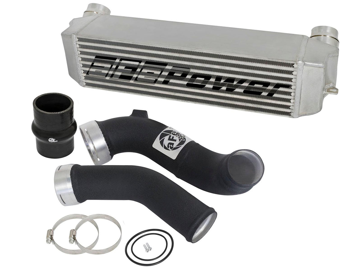 AFE BladeRunner GT Series Intercooler Kit w/ Tubes Black (2012-2016 M235i, M235i xDrive, 335i, 335i xDrive) - 46-20233-B