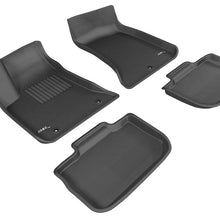 3D MAXpider 2011-2019 Chrysler 300/300C Rwd Kagu 1st & 2nd Row Floormats - Black