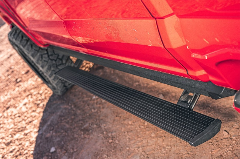 AMP Research PowerStep XL 3" Atl Drop;22 F-250/F-350/F-450 Crew Cab Only; Works only w/Sync 4 (2022 F-250 Super Duty, F-350 Super Duty, F-450 Super Duty) - 77242-01A