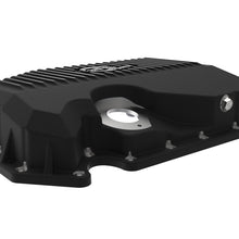AFE Pro Series Rear Differential Cover Black w/ Machined Fins - 46-71210B