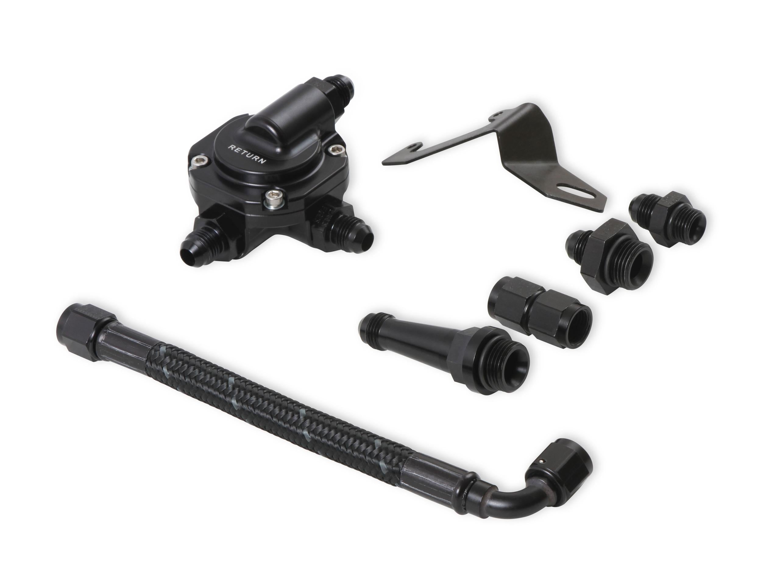 Holley Sniper Efi Braided Fuel Crossover Kit - 534-237