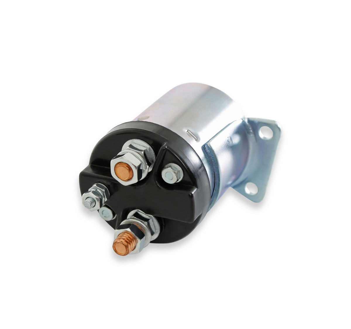 ACCEL Starter Solenoid; Motorcycle; Replaces PN[71469-65B]; Fits Harley 4 Speed Models From 67-88; Zinc Finish; - 40111
