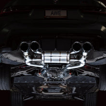 AWE SwitchPath  Catback Exhaust - Chrome Silver Tips (2021+ BMW G8X M3 / M4) - 3025-43480