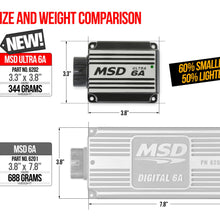 MSD Ultra 6A Ignition Control - Black - 62023