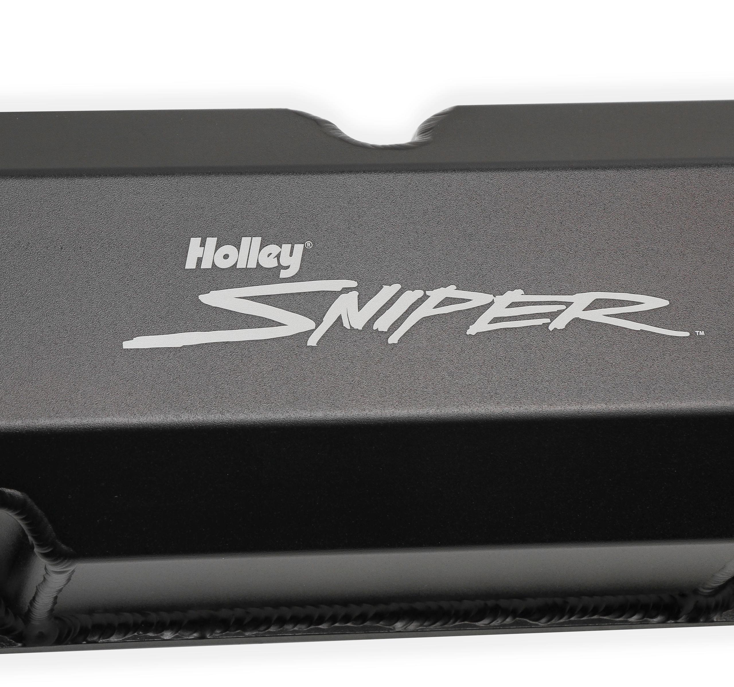 Holley Aluminum Valve Cover Set (1958-1976 F-350, Galaxie 500, GT40, 300, Custom, F-100, F-250, F-150, Custom 500, Del Rio Wagon, Fairlane, Galaxie, LTD, F-500, Club, Country Sedan, Country Squire, Courier Sedan Delivery, Custom 300, Mustang, Ranch Wagon,
