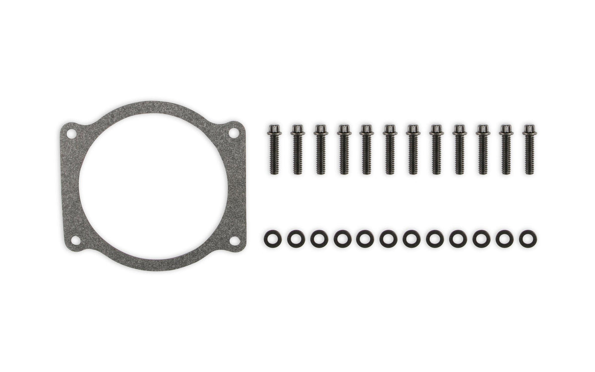 Holley 8.2" SBF Ford Hi-Ram EFI Manifold-Black.  - 300-272BK