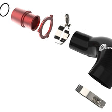 AFE BladeRunner Turbo Muffler Delete for aFe POWER Charge Pipe Red (2015-2021 A3 Quattro, A3, S3, Golf R, GTI, Jetta) - 46-20417-R