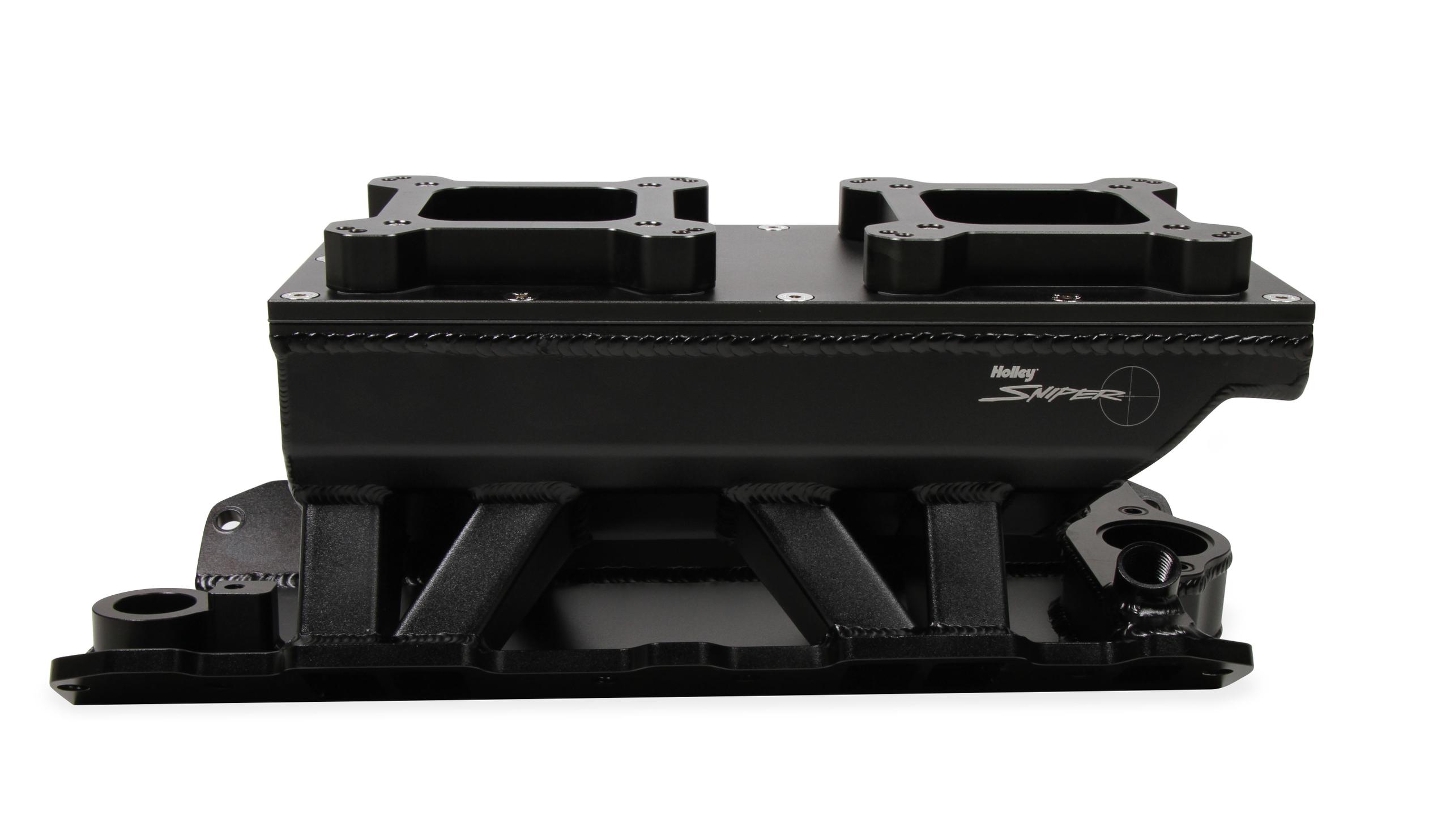 Holley Sniper EFI Intake Manifold (1955-1993 Grand LeMans, Laurentian, Bel Air, Marathon, Biscayne, Phaeton, Century, LeSabre, Regal, Roadmaster, Commercial Chassis, Skylark, K5 Blazer, C10, C10 Suburban, C20, C20 Suburban, C30, Camaro, Caprice, Corvette,