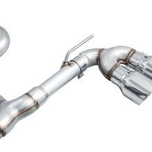AWE Track Edition Exhaust for Volkswagen MK8 Golf R - Chrome Silver Tips - 3020-42658