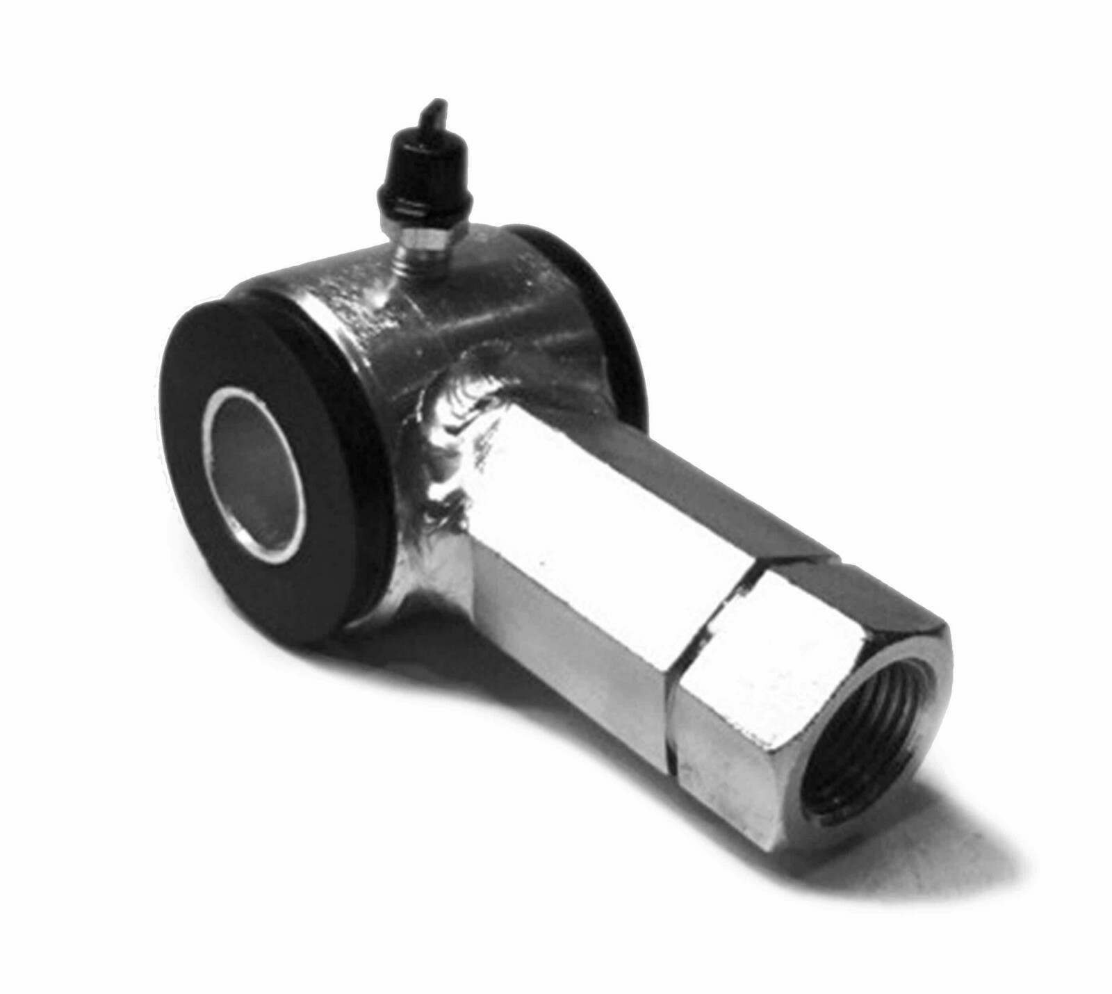 Steinjager 3/8-24 RH Poly Bushings, Female 5/8 Bore 3.00 Wide Zinc Plated Housing - J0013002