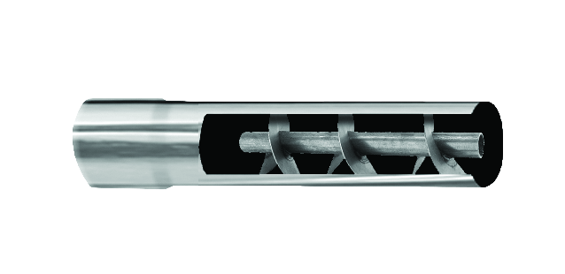 Dynatech 3.50 Auger Style Muffler   Dynatech - 776-24352