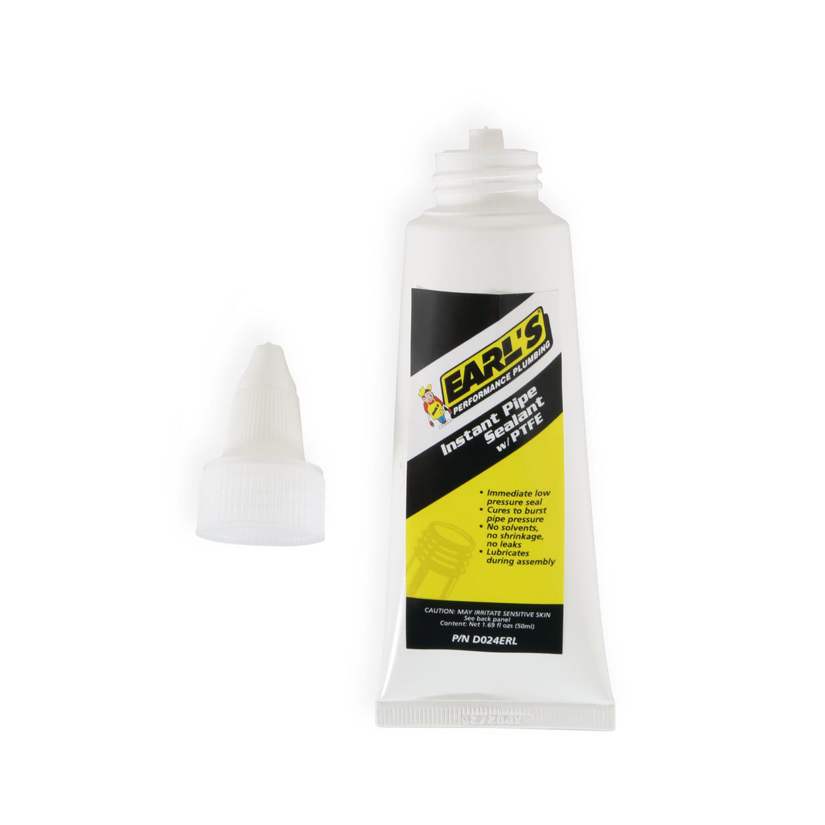 Earls Instant Pipe Sealant - Bagged Packaging - 50ml Tube - D024ERL