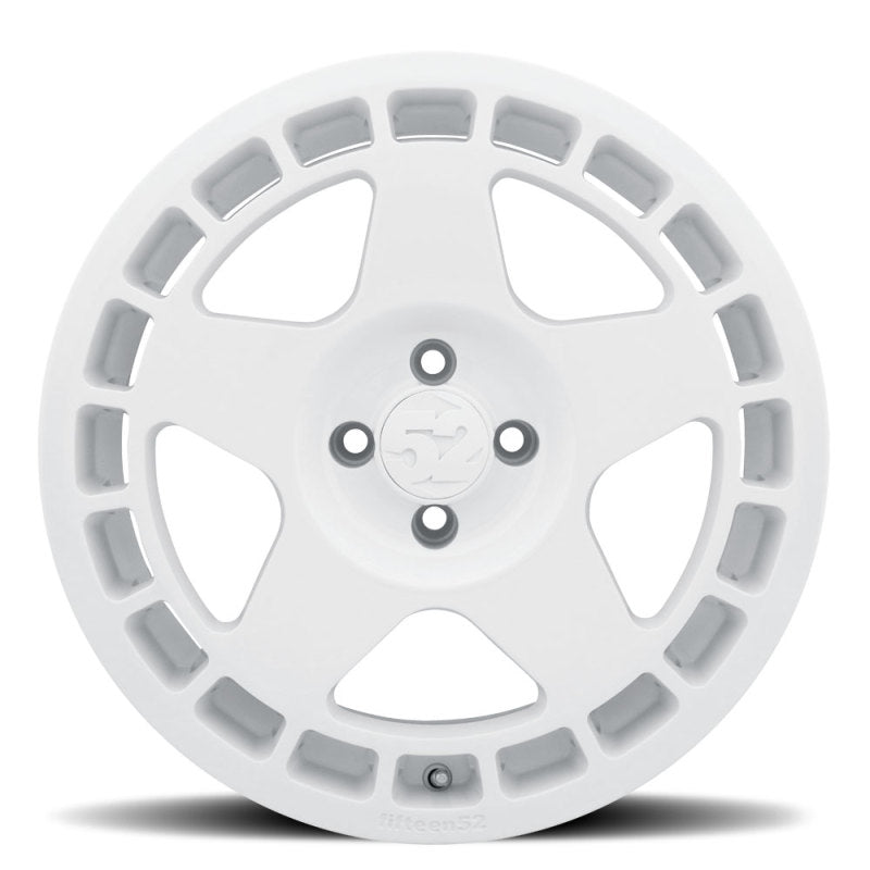 fifteen52 17x7.5 (4x108TURBOMAC Wheel, 5.88 BS in RALLY WHITE (GLOSS WHITE) - TURRW-77548+42