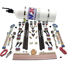 Nitrous Express Sx2 Dual Stage/Alcohol - 8 Solenoid (200-1200Hp) With 15Lb Bottle - 90095-15