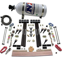 Nitrous Express 6-Cyl. Sx2 Dual Stage Nozzle System W/ 10Lb Bottle - 90096-10