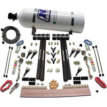 Nitrous Express 6-Cyl. Sx2 Dual Stage Nozzle System W/ 15Lb Bottle - 90096-15