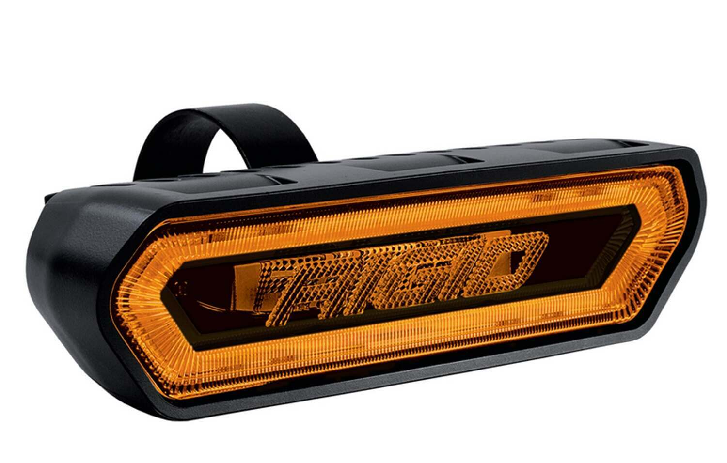 RIGID Industries Rigid Chase, Rear Facing 5 Mode Led Light, Amber Halo, Black Housing - 90122