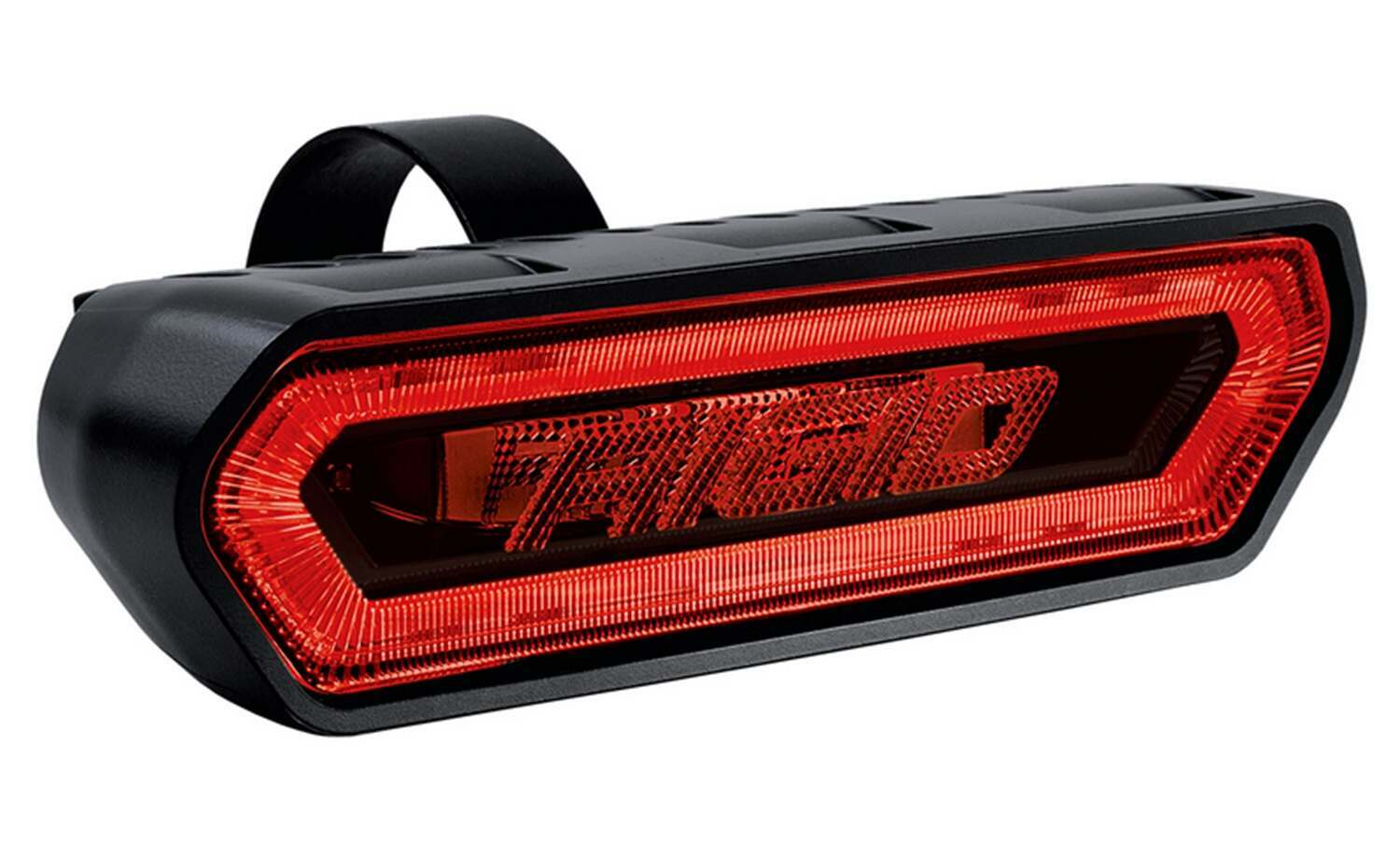 RIGID Industries Rigid Chase, Rear Facing 5 Mode Led Light, Red Halo, Black Housing - 90133