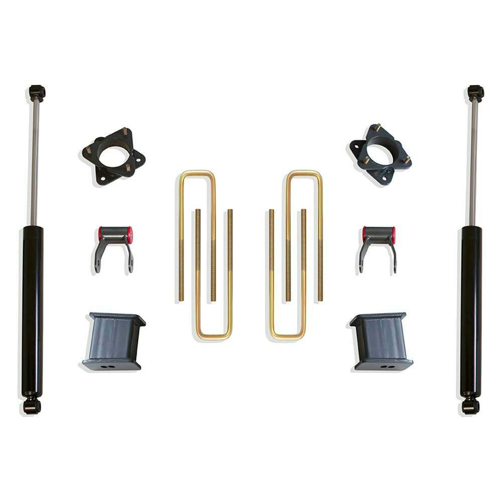 MaxTrac 3" Spacer, 5" Blks, U-Bolts,1" Shackle, Maxtrac Rear Shocks - 901355