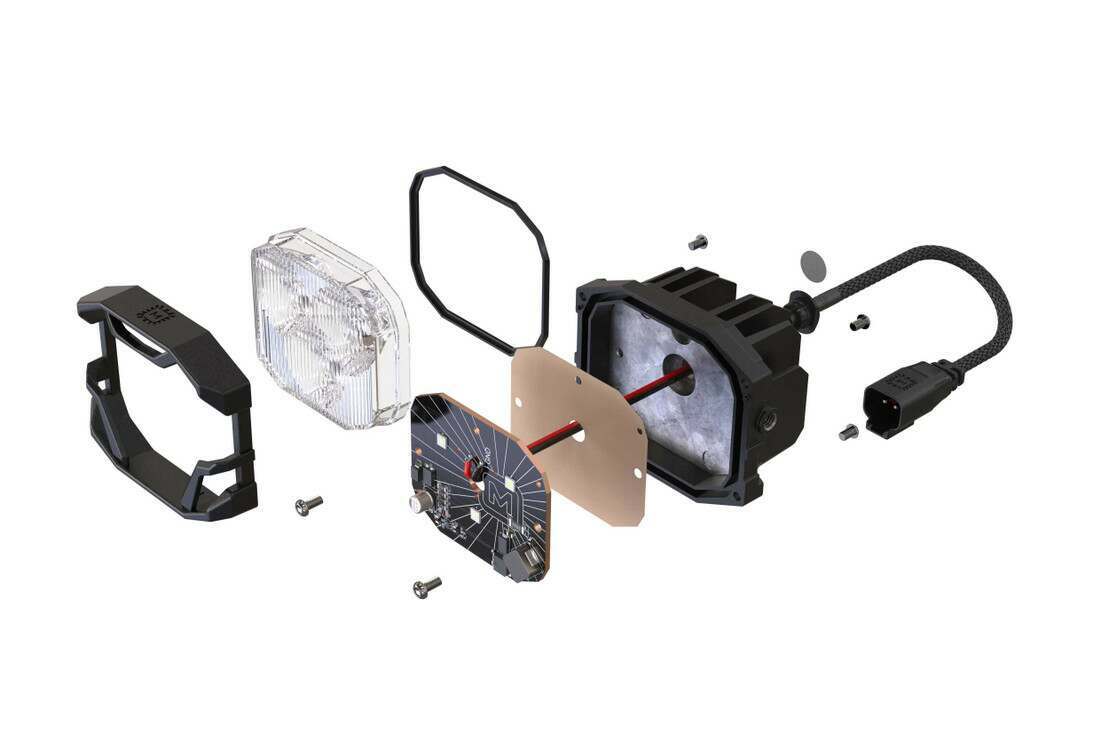 Morimoto 4Banger A-Pillar Kit (2009-2014 F-150)