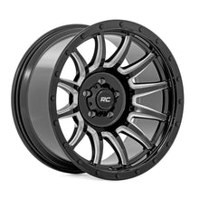 Rough Country 90 Series Wheel One-Piece Gloss Black w/machined spokes 20x9 6x5.5 0mm (1960-1998 K10 Pickup, C10 Pickup, Land Cruiser, K15/K1500 Pickup, K15/K1500 Suburban, Wagoneer, J20, Cherokee, J10, K10 Suburban, K10, K5 Blazer, C15 Suburban, K15 Subur