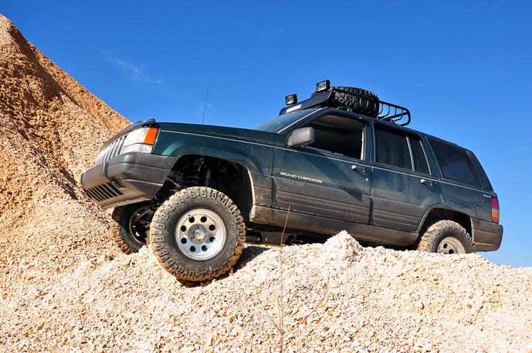 Rough Country X-Flex Long Arm Upgrade Kit for 4-inch Lifts (1993-1998 Grand Cherokee) - 90200U