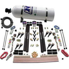 Nitrous Express Sx2 Dual Stg /Gas/Rails 8 Nzls (200-1200Hp) W/ 15Lb Bottle - 90209-15