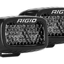 RIGID Industries Rigid Sr-M Series Pro Midnight Edition, Spot Diffused, Surface Mount, Pair - 902513BLK