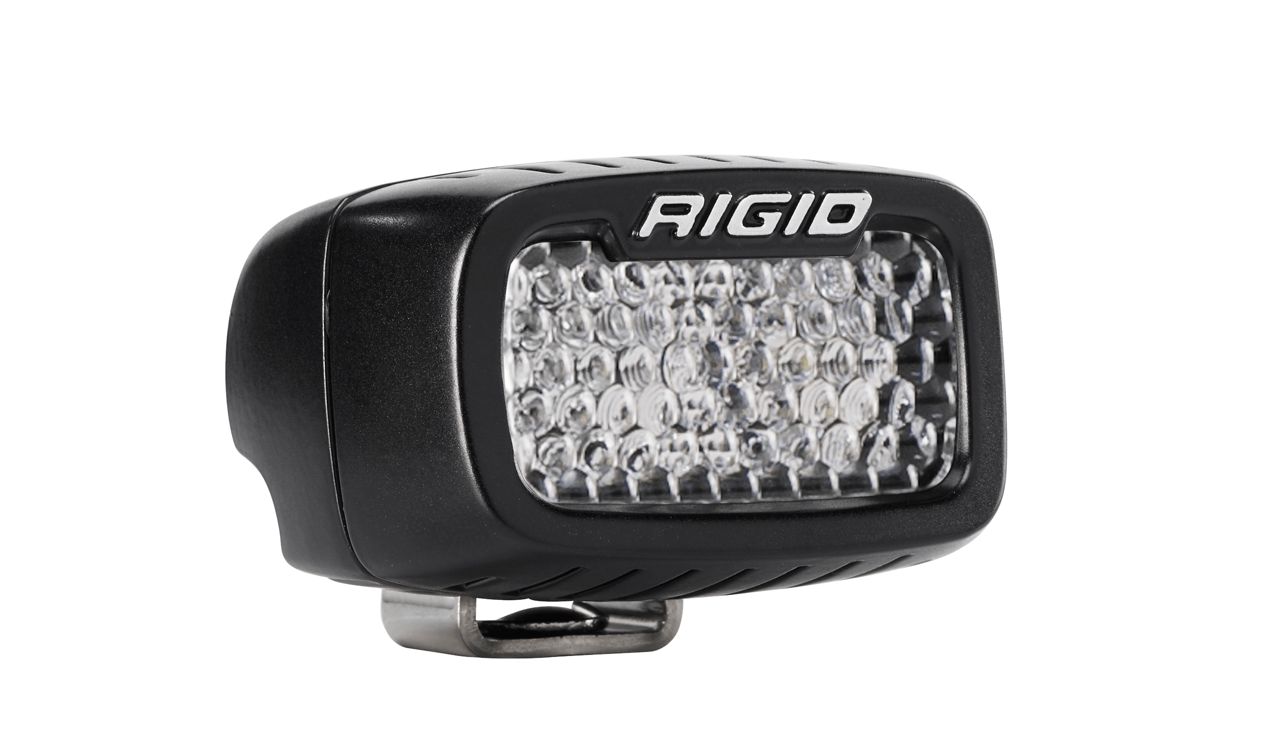 RIGID Industries Rigid Sr-M Series Pro, Flood Diffused, Surface Mount, Black Housing, Single - 902513