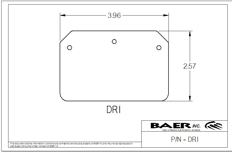 Baer SS4+ Brake System Rear - 4262266C