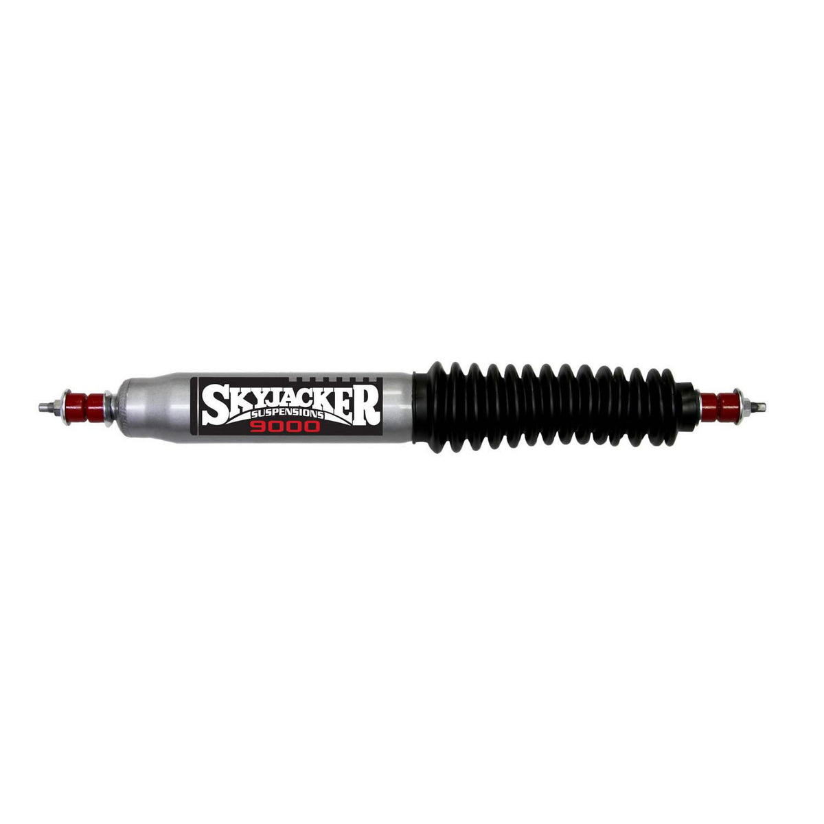 Skyjacker Steering Stabilizer HD OEM Replacement Kit Silver w/Black Boot 70-76 Ford F-100 75-79 Ford Bronco 77-79 Ford F-150 - 9030