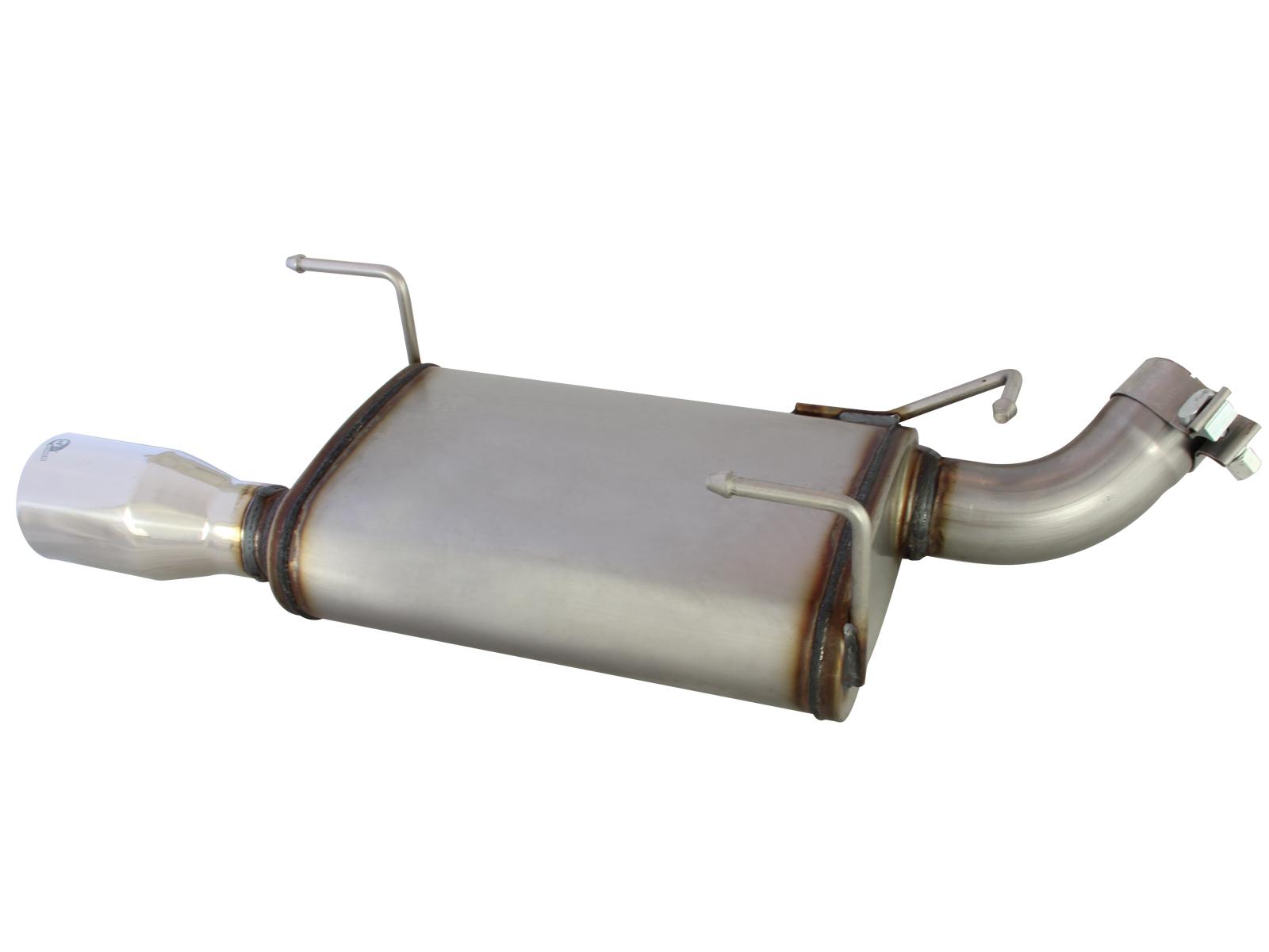 AFE Axle-Back Exhaust System (2005-2009 Ford Mustang V6-4.0L) - 49-43048