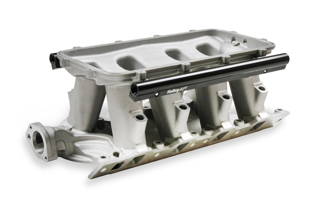 Holley 8.2" SBF Ford Hi-Ram EFI Manifold Base.  - 300-274