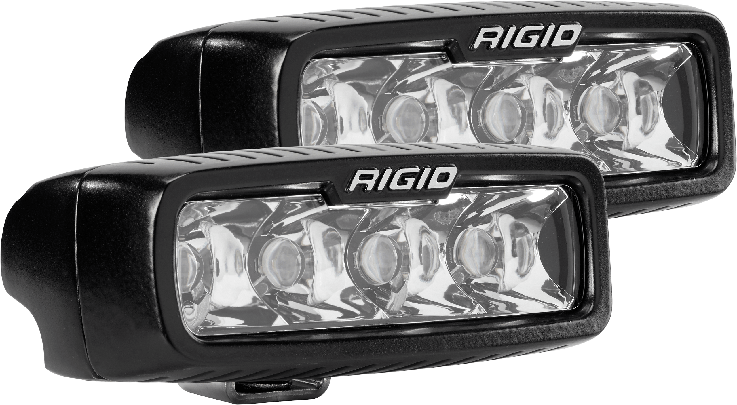 RIGID Industries Rigid Sr-M Series Pro, Spot Optic, Surface Mount, Black Housing, Pair - 905213