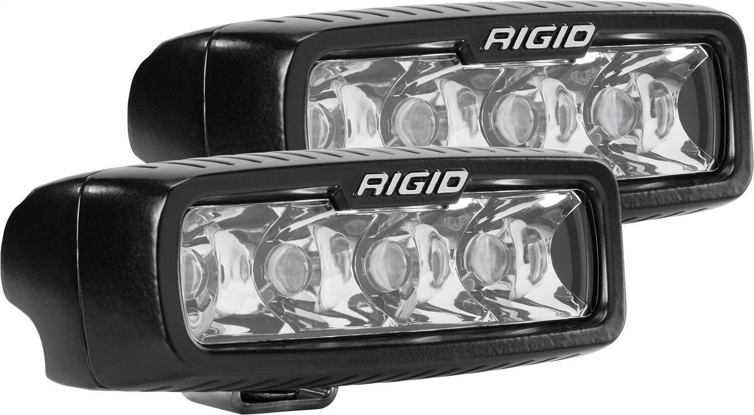 RIGID Industries Rigid Sr-M Series Pro, Spot Optic, Surface Mount, Black Housing, Pair - 905213