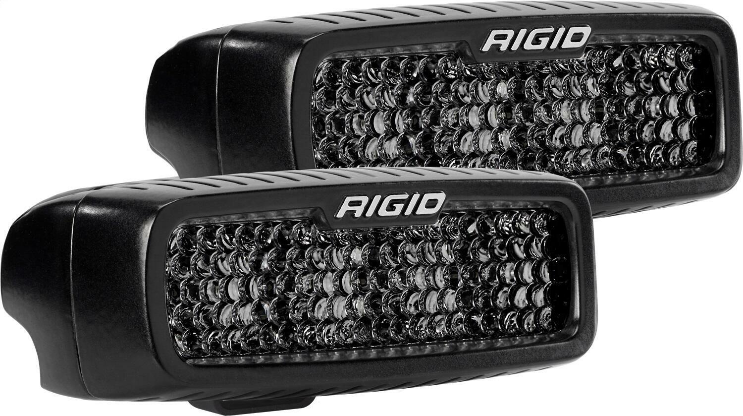 RIGID Industries Rigid Sr-Q Series Pro Midnight Edition, Spot Diffused, Surface Mount, Pair - 905513BLK