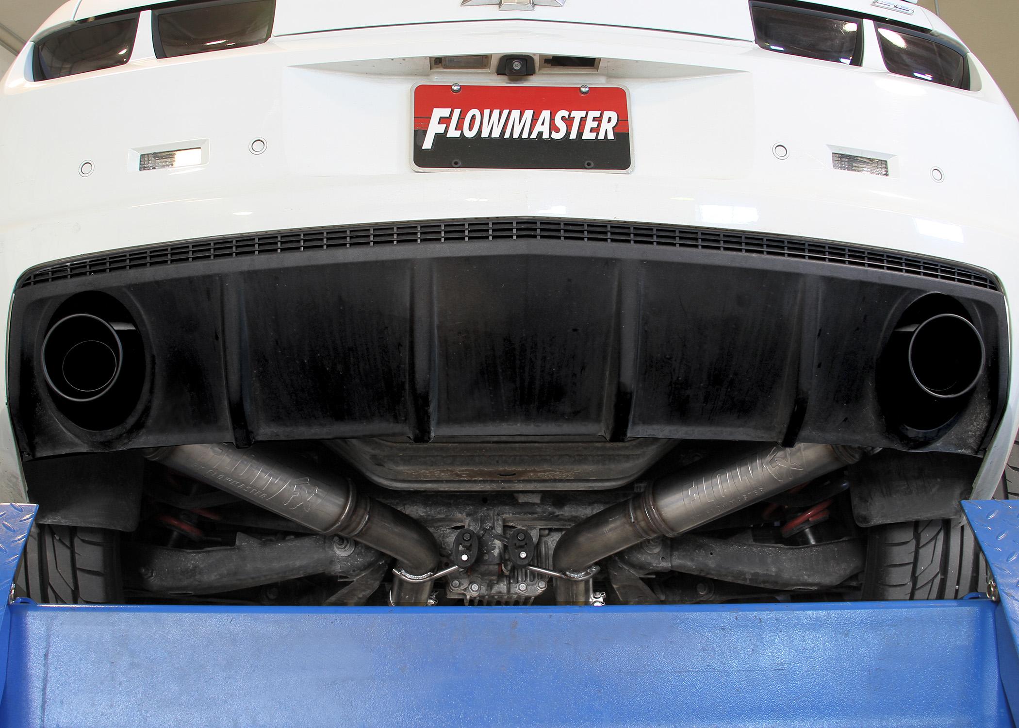Flowmaster FlowFX Axle Back Exhaust System (2010-2015 Chevrolet Camaro 6.2L) - 717991