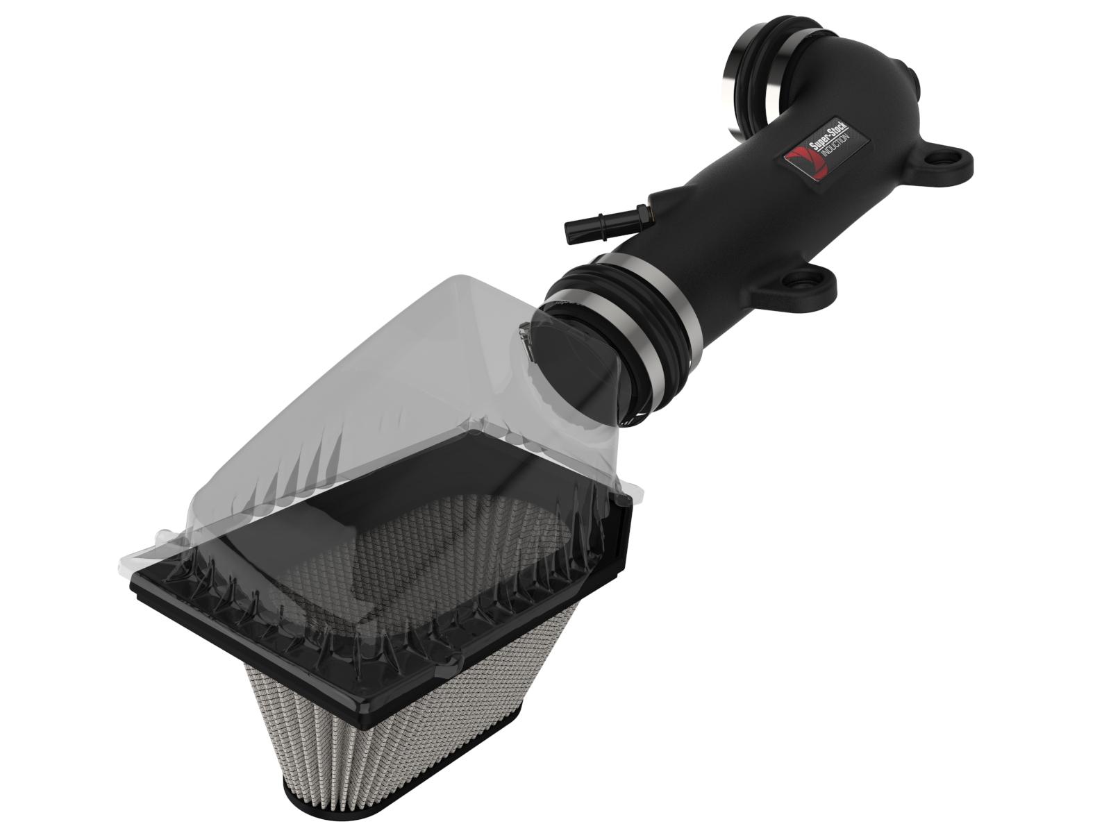 AFE Super Stock Induction System w/ Pro DRY S Media (2018-2021 Gladiator, Wrangler, Wrangler) - 55-10009D