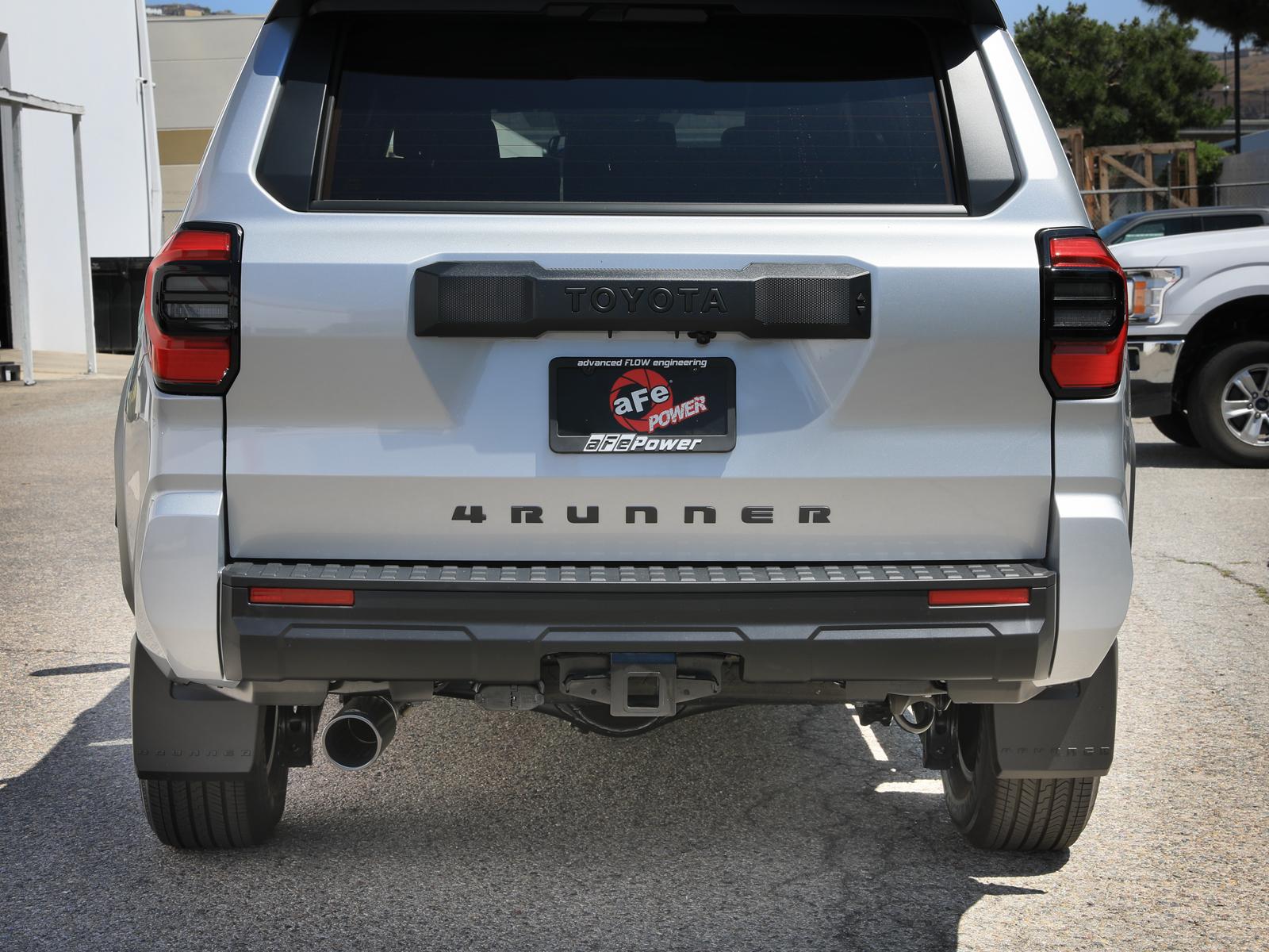 AFE Vulcan Series 2-1/2 IN Stainless Steel Cat-Back Exhaust w/Polished Tip (2025 4Runner) - 49-36080-B