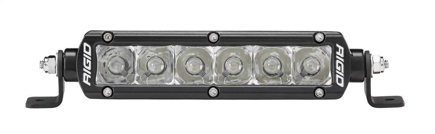 RIGID Industries Rigid Sr-Series Pro Led Light, Spot Optic, 6 Inch, Black Housing - 906213