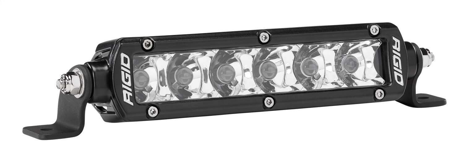 RIGID Industries Rigid Sr-Series Pro Led Light, Spot Optic, 6 Inch, Black Housing - 906213