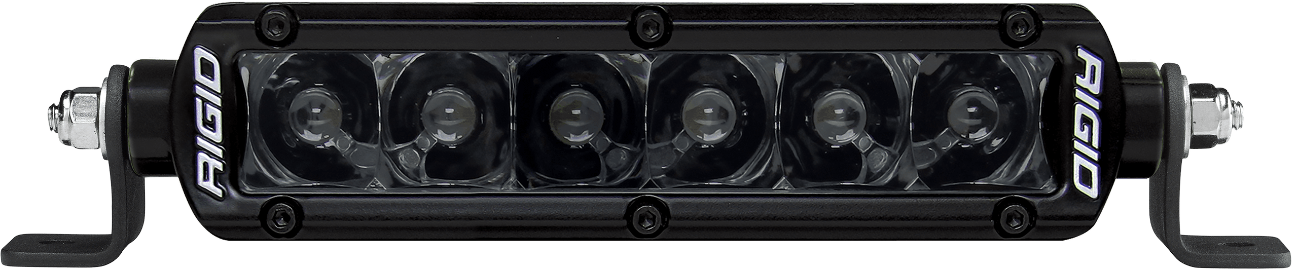 RIGID Industries Rigid Sr-Series Pro Midnight Edition Led Light, Spot Optic, 6 Inch - 906213BLK