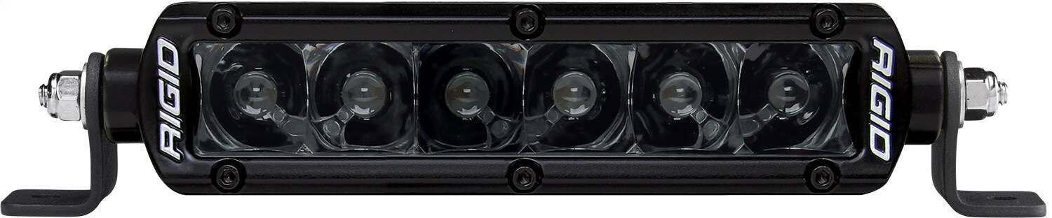RIGID Industries Rigid Sr-Series Pro Midnight Edition Led Light, Spot Optic, 6 Inch - 906213BLK
