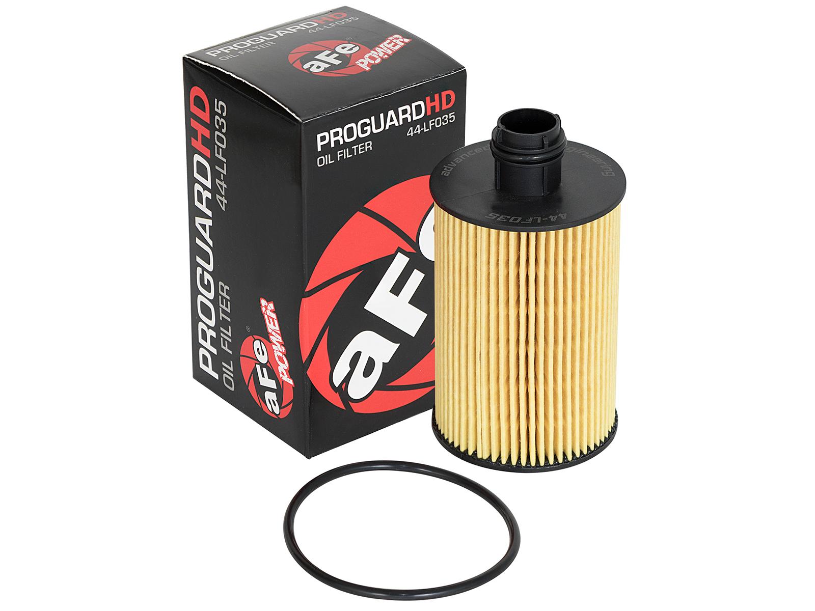 AFE Pro GUARD HD Oil Filter (4 Pack) (2014-2019 1500, 1500 Classic, Grand Cherokee) - 44-LF035-MB