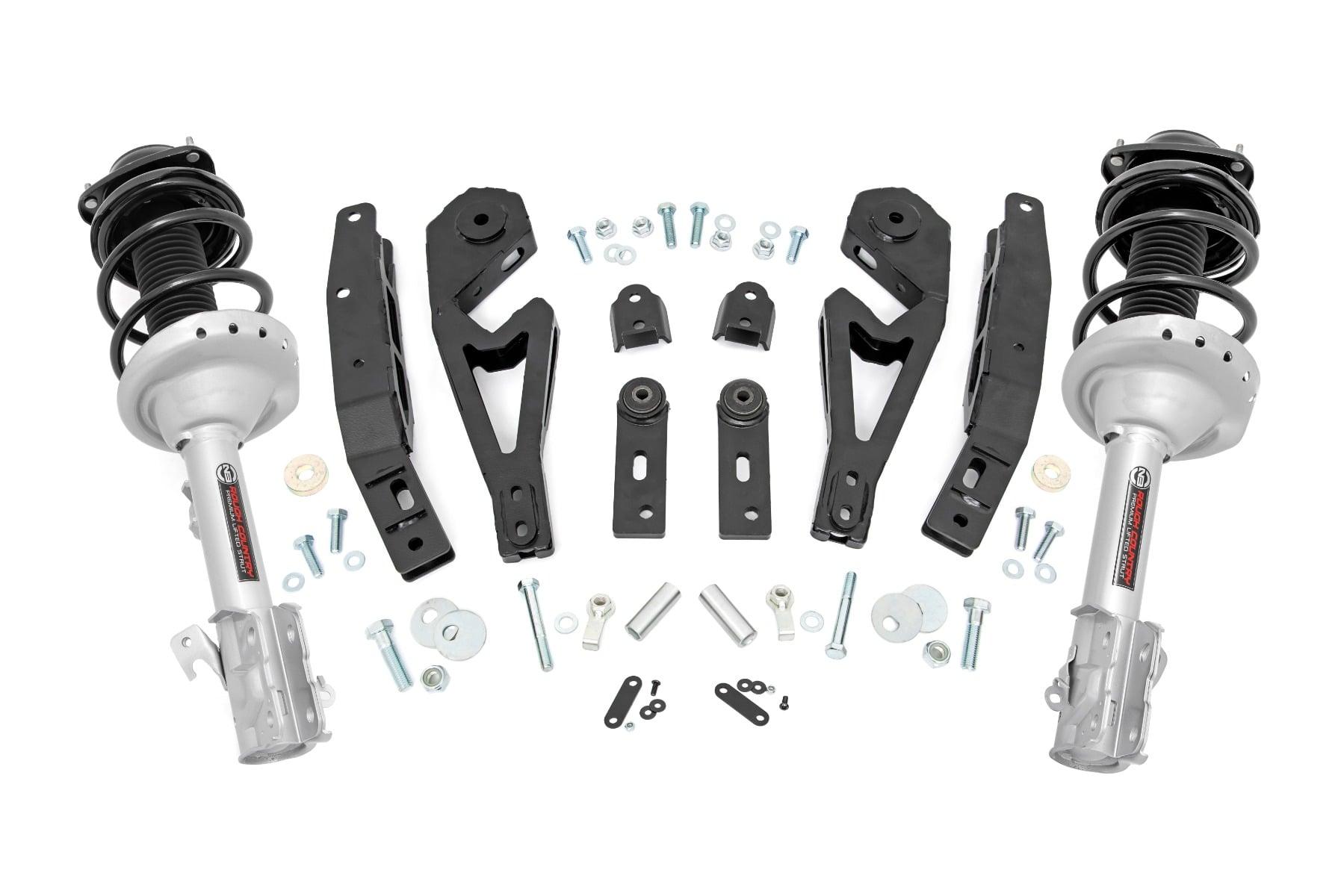 Rough Country 2 Inch Lift Kit N3 Front Struts Subaru Outback 4WD (2015-2019) (2015-2019 Outback) - 90631