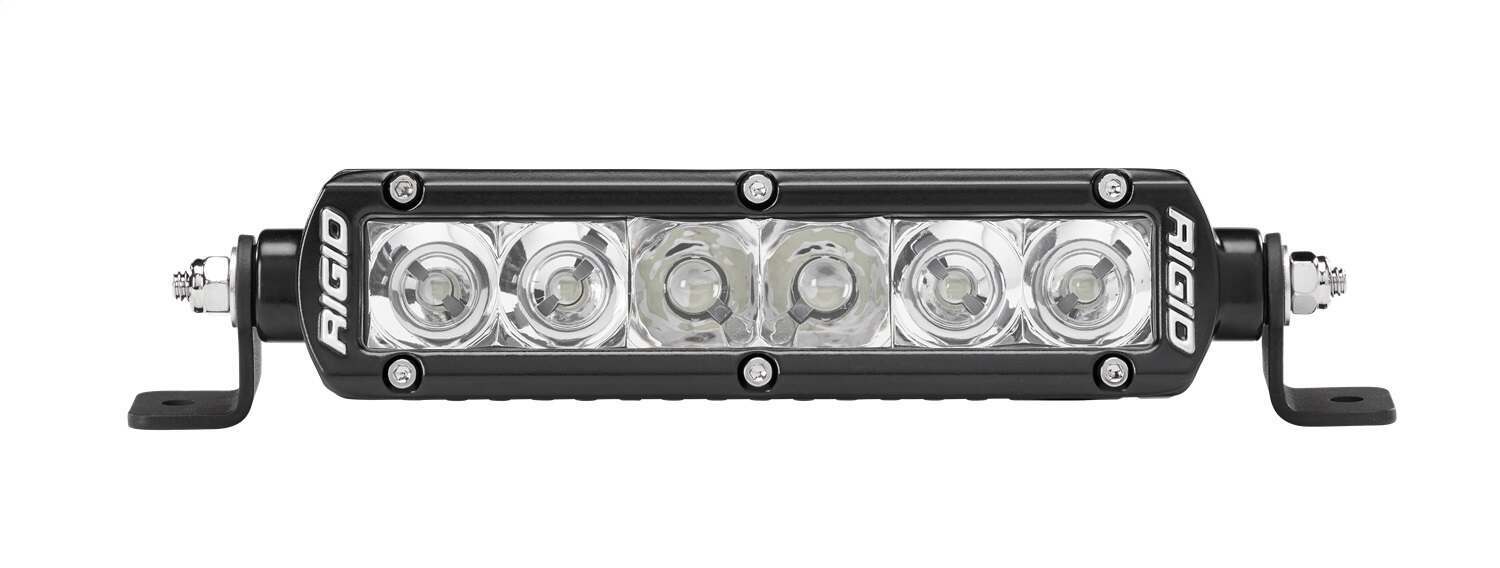 RIGID Industries Rigid Sr-Series Pro Led Light, Spot/Flood Combo, 6 Inch, Black Housing - 906313