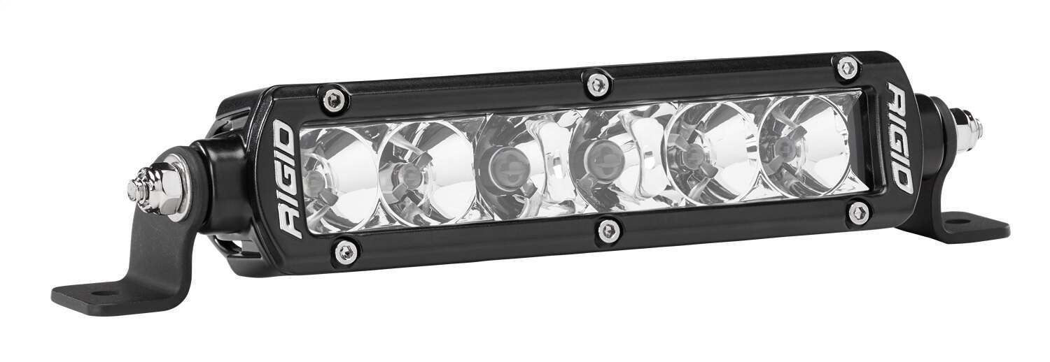 RIGID Industries Rigid Sr-Series Pro Led Light, Spot/Flood Combo, 6 Inch, Black Housing - 906313